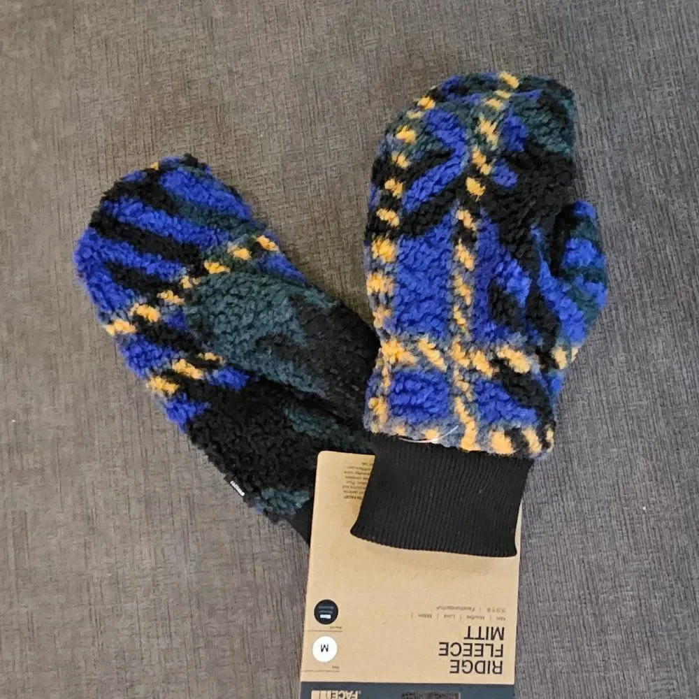 The North Face Women's Ridge Fluffy Sherpa Fleece Mitten Size Medium